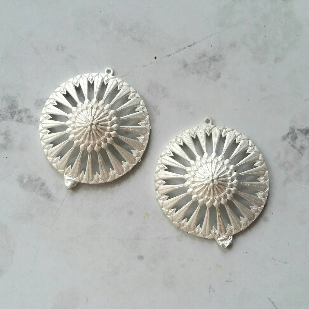 Statement Earring Inspiration: Designing the Magnolia Circle Drops