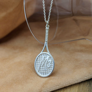 Custom Necklace for a Tennis Superstar