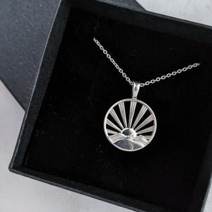 A Memorial Sunset Pendant