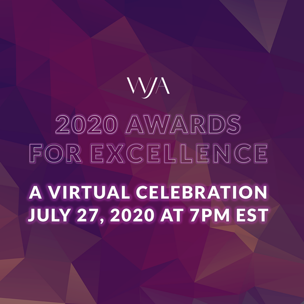 WJA - The Awards for Excellence 2020