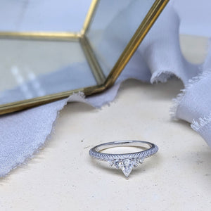 Custom Vintage-Inspired Wedding Ring