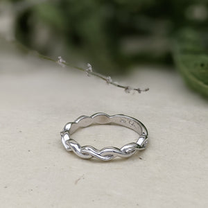 Katelyn's Branch and Vine Wedding Ring