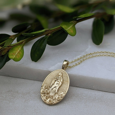 Jenn's Virgin de Guadalupe Necklace